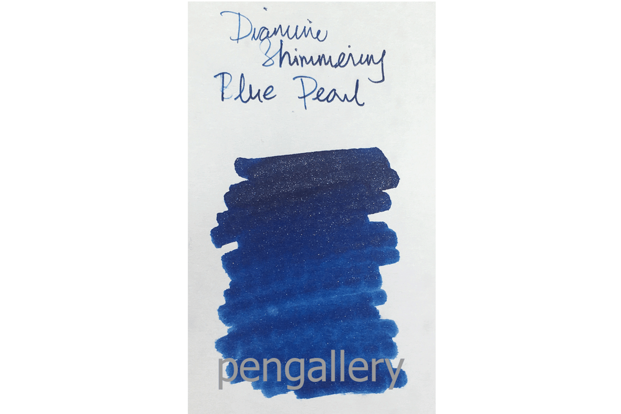 Diamine Blue Pearl Fountain Pen Shimmering 50ml Bottle Ink