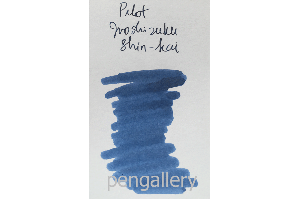 Pilot Fountain Pen 50ml Iroshizuku Bottle Ink Shin-Kai