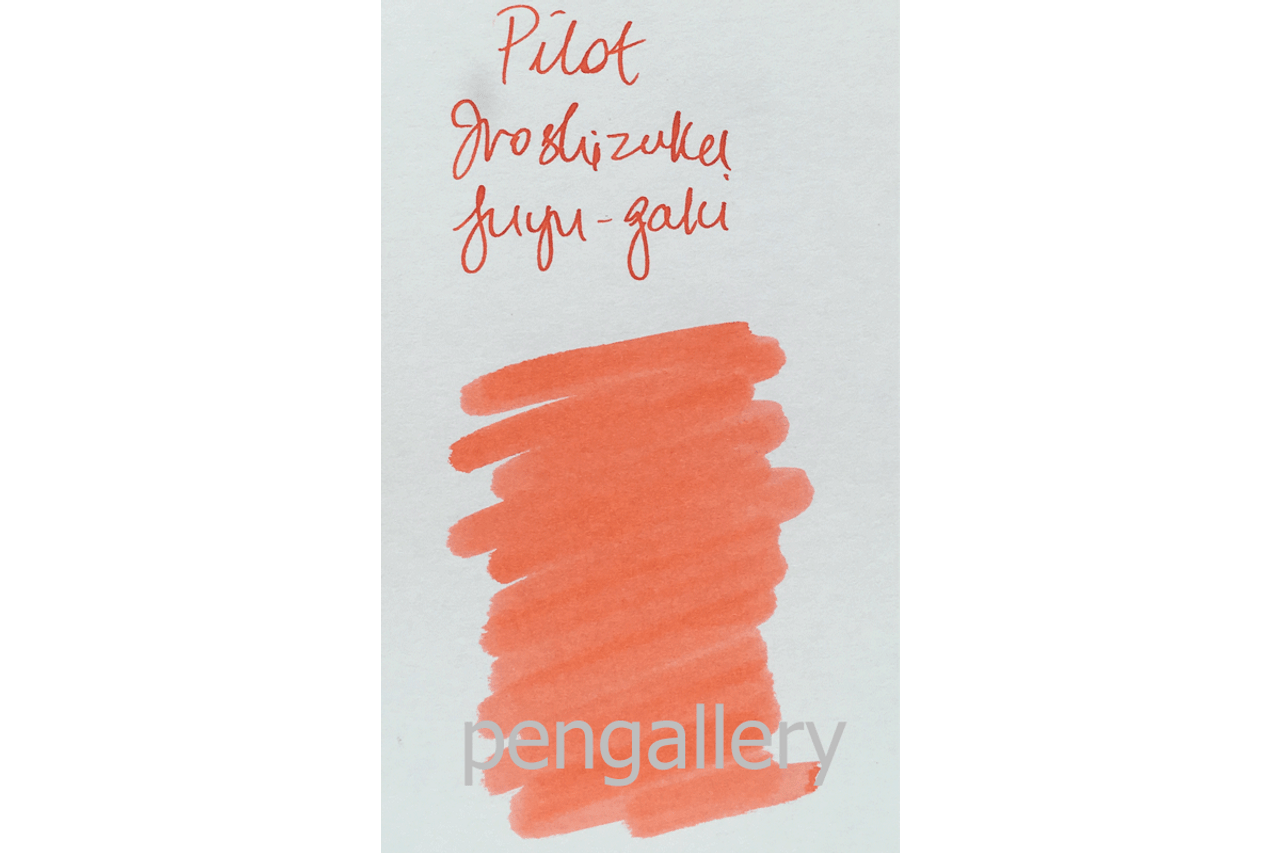 Pilot Fountain Pen 15ml Iroshizuku Bottle Ink Fuyu-Gaki