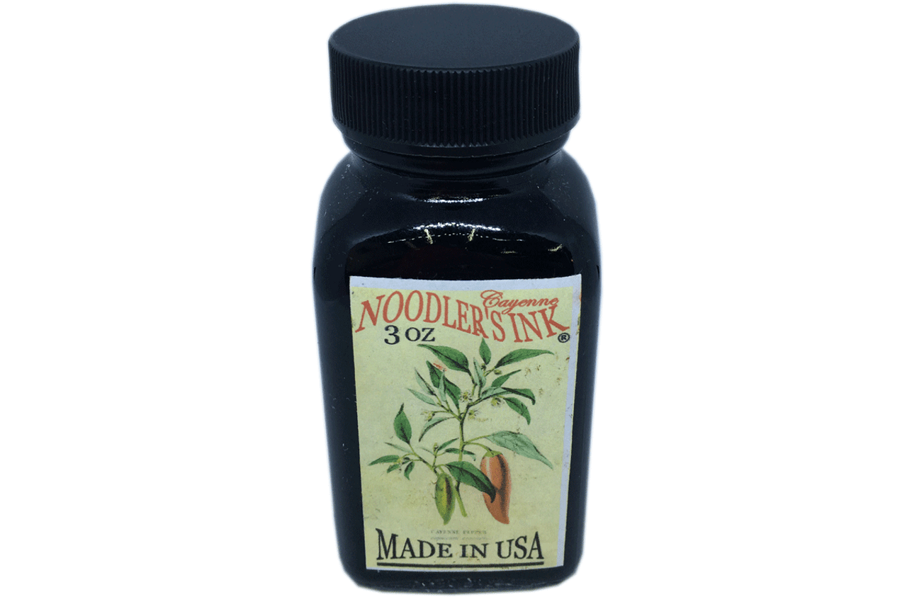 Noodler's Fountain Pen 3oz  Bottle Ink Cayenne