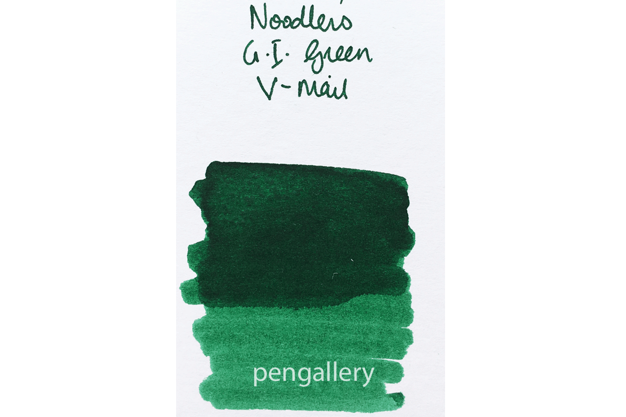 Noodler's Fountain Pen 3oz  Bottle Ink VMail GI Green