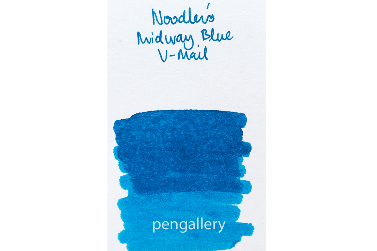 Noodler's Fountain Pen 3oz  Bottle Ink VMail Midway Blue