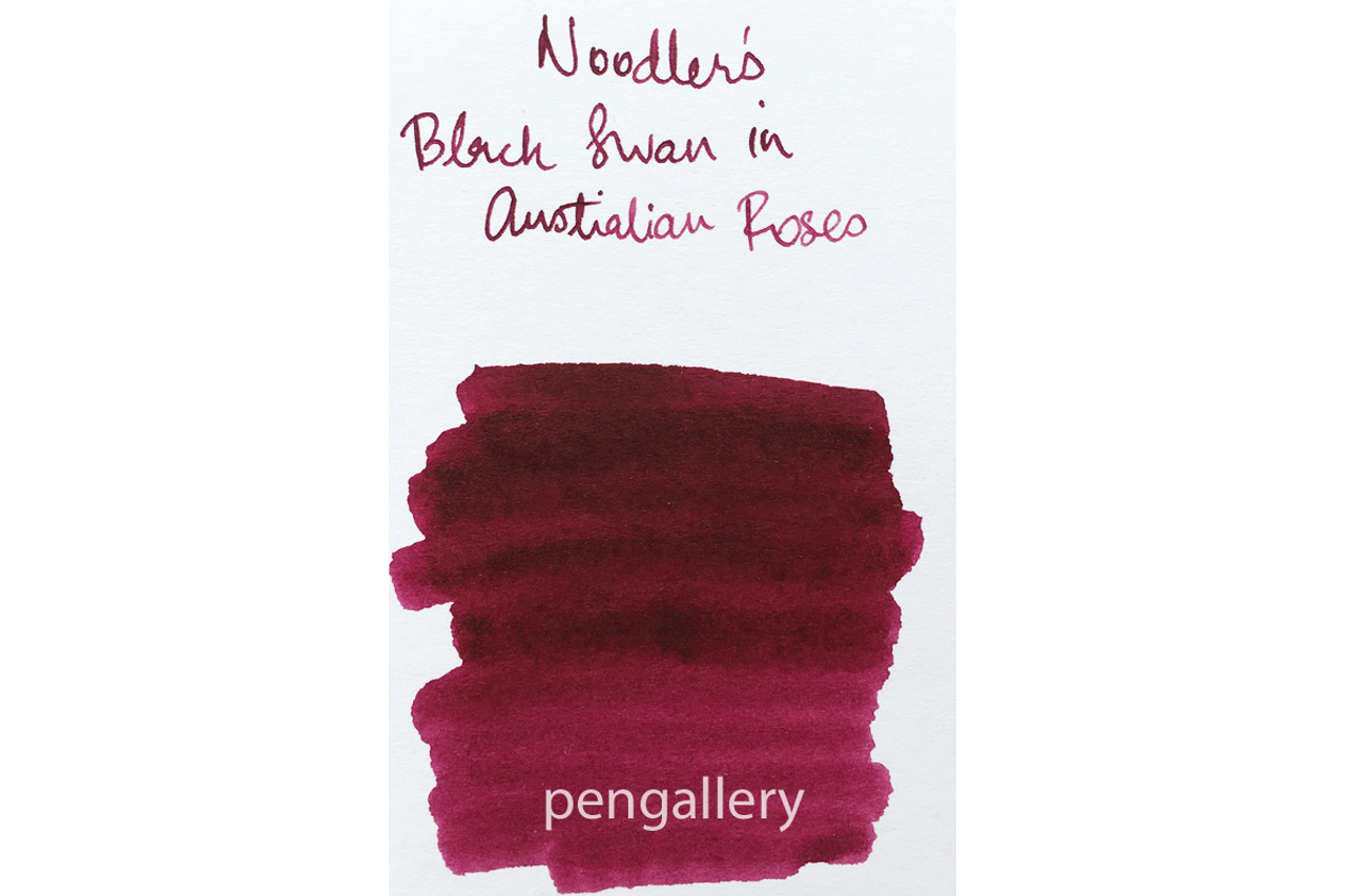 Noodler's Fountain Pen 3oz  Bottle Ink Black Swan in Australian Roses