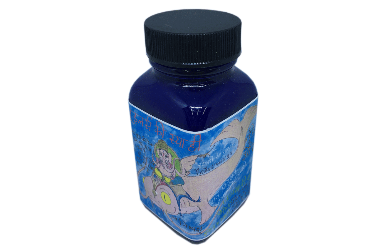 Noodler's Fountain Pen 3oz  Bottle Ink Upper Ganges Blue