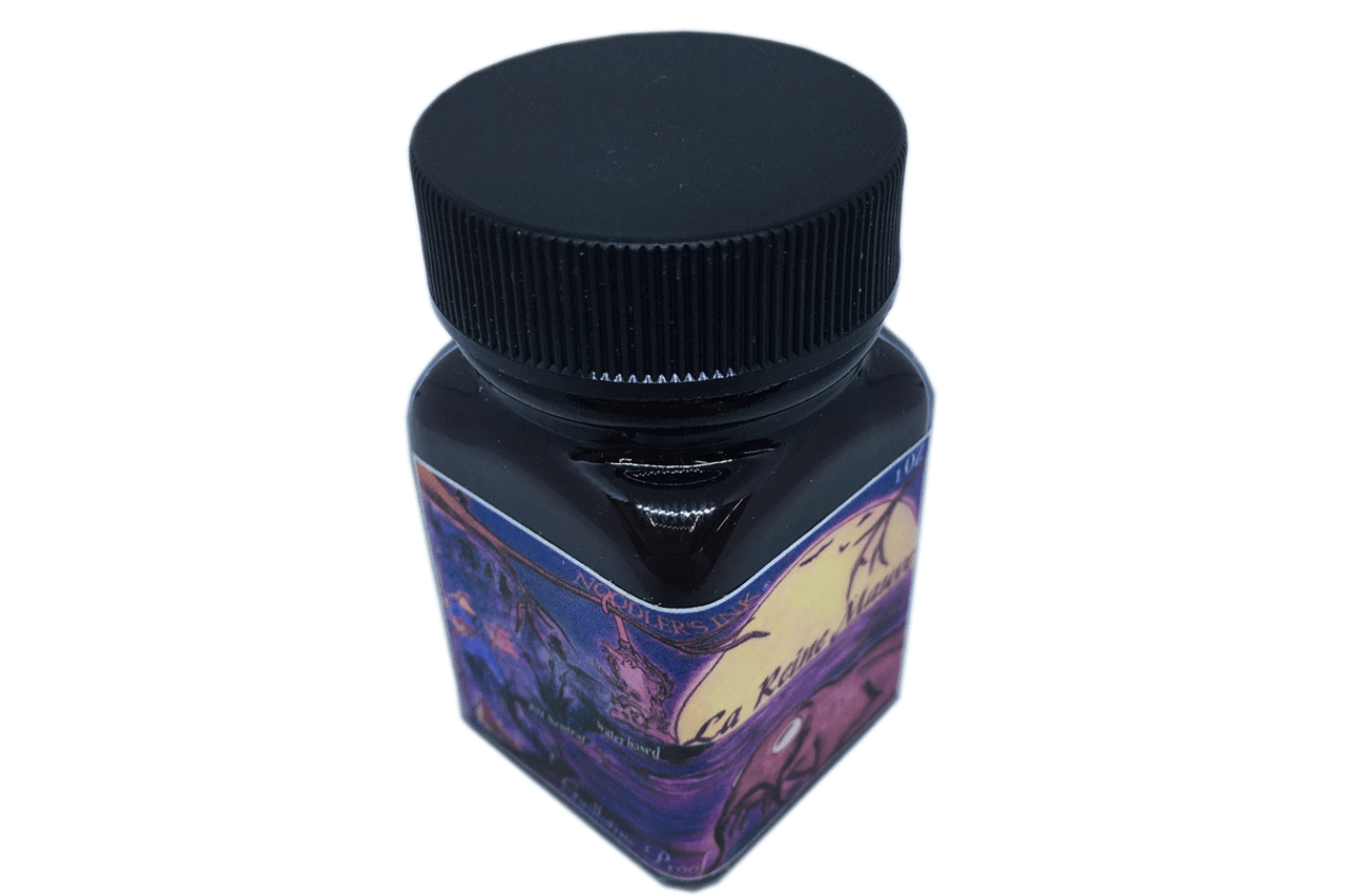 Noodler's Fountain Pen 1oz  Bottle Ink La Reine Mauve