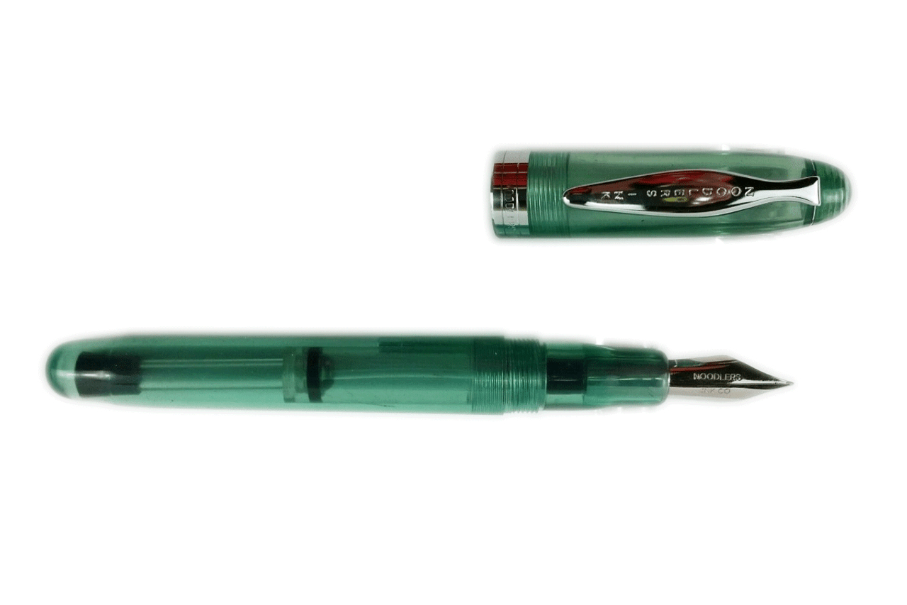 Noodler's Ahab Maximilian Emerald Green Flex Fountain Pen