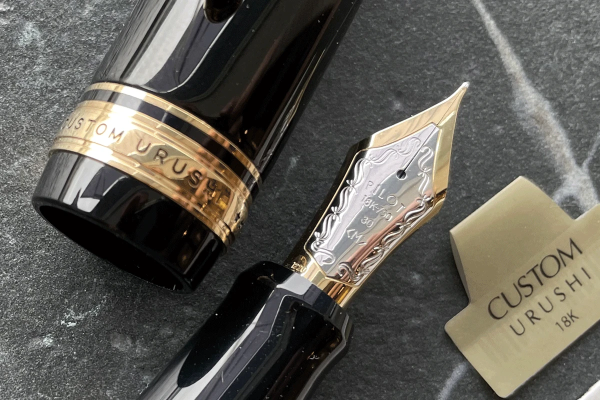 Pilot Custom Urushi Black Fountain Pen