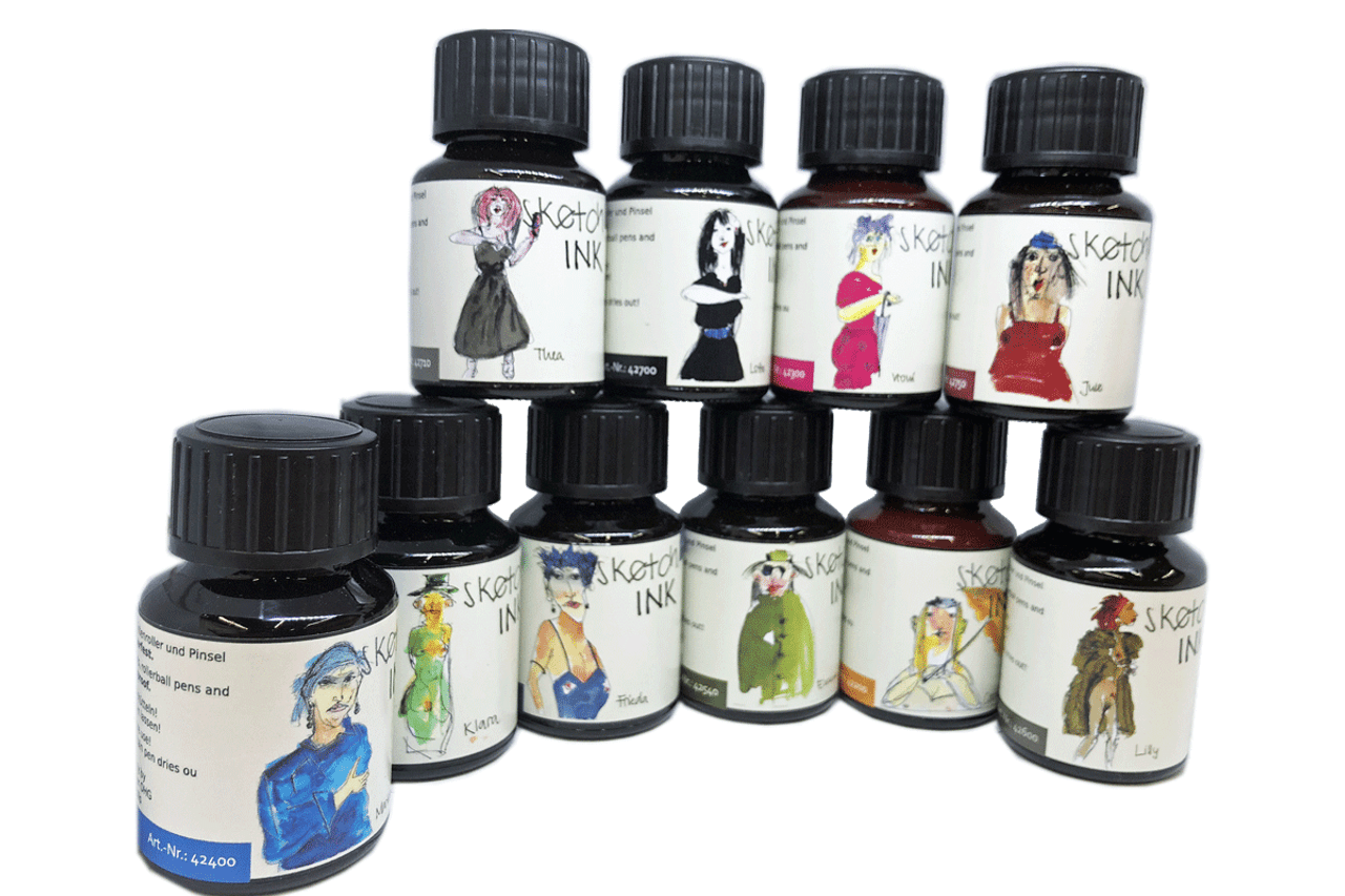 Rohrer & Klingner 50 ml Bottle Sketch Ink Klara