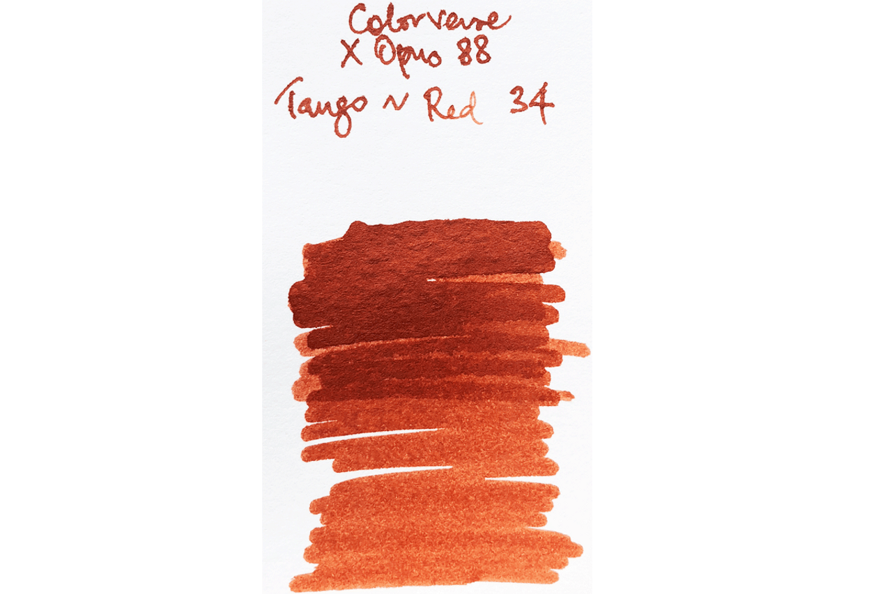 Colorverse Opus Tango Fountain Pen 65ml +15ml Bottle Ink Project