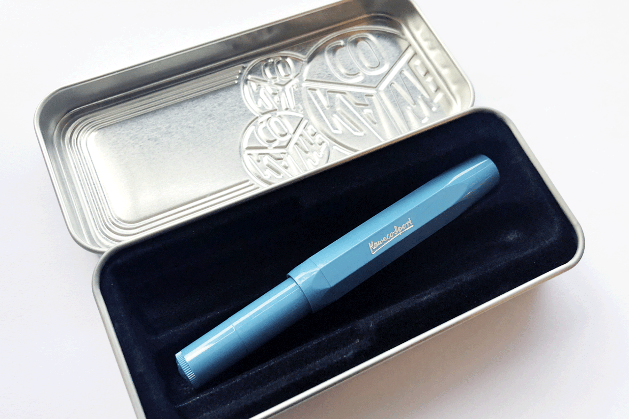Kaweco Skyline Sport Ocean Blue Special Edition Fountain Pen Malaysia and Singapore Exclusive