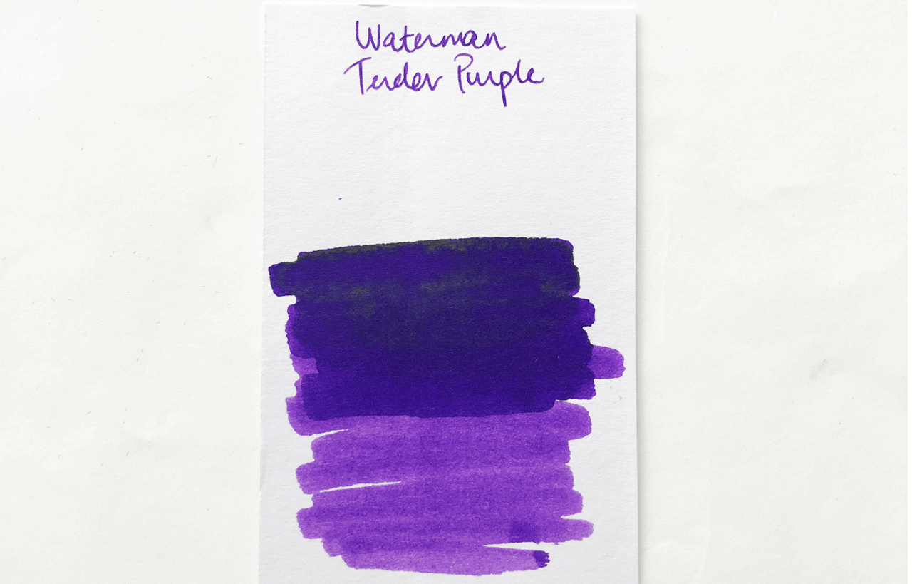 Waterman Fountain Pen 50ml Bottle Ink Tender Purple