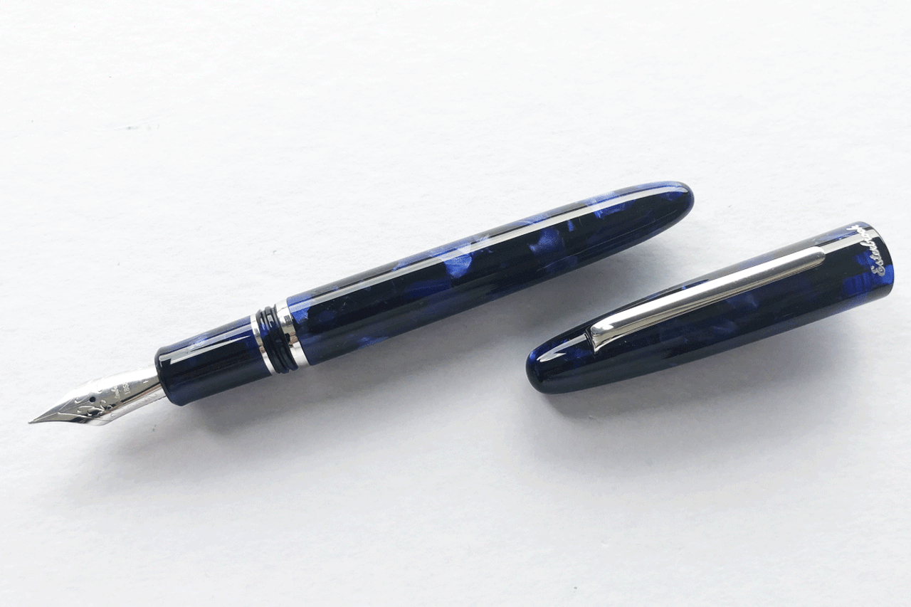 Esterbrook Estie Cobalt Blue Chrome Trim Fountain Pen