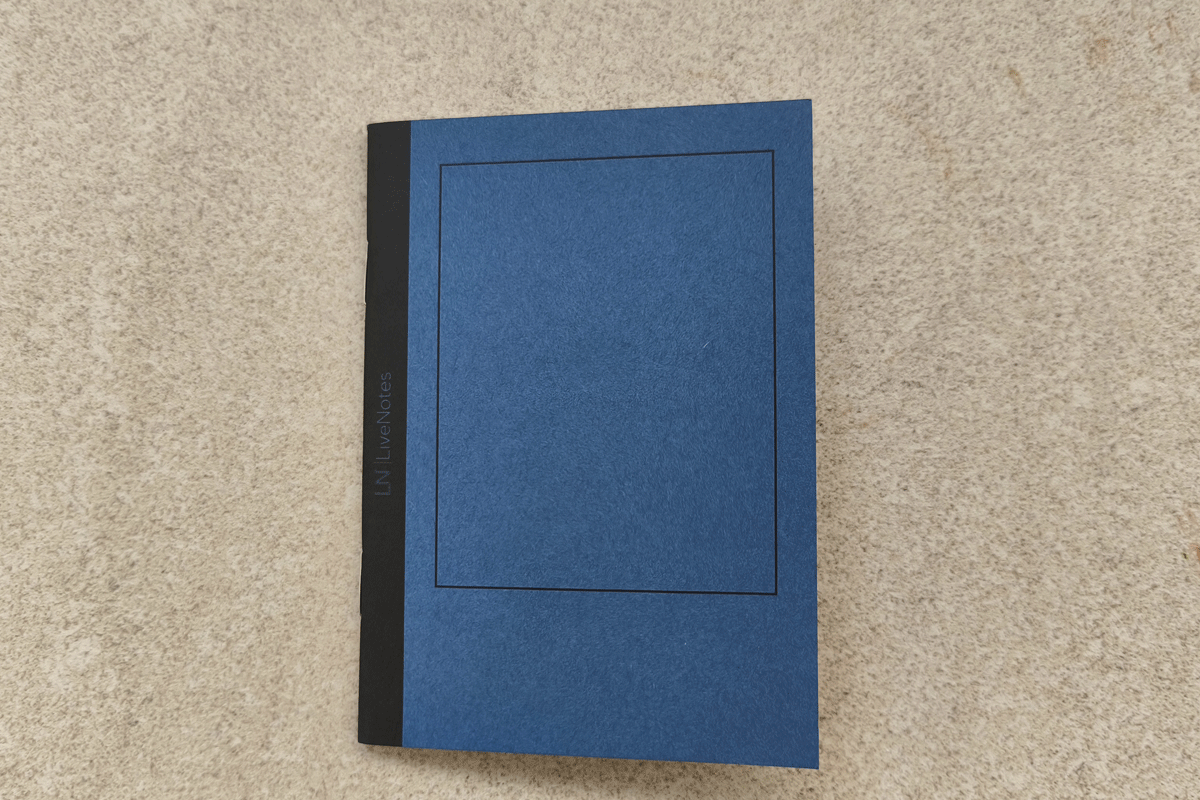 Livenotes TN Mini Passport Notebook Insert Refill w/ 68gsm Tomoe River Paper - Dot Grid By PenGallery