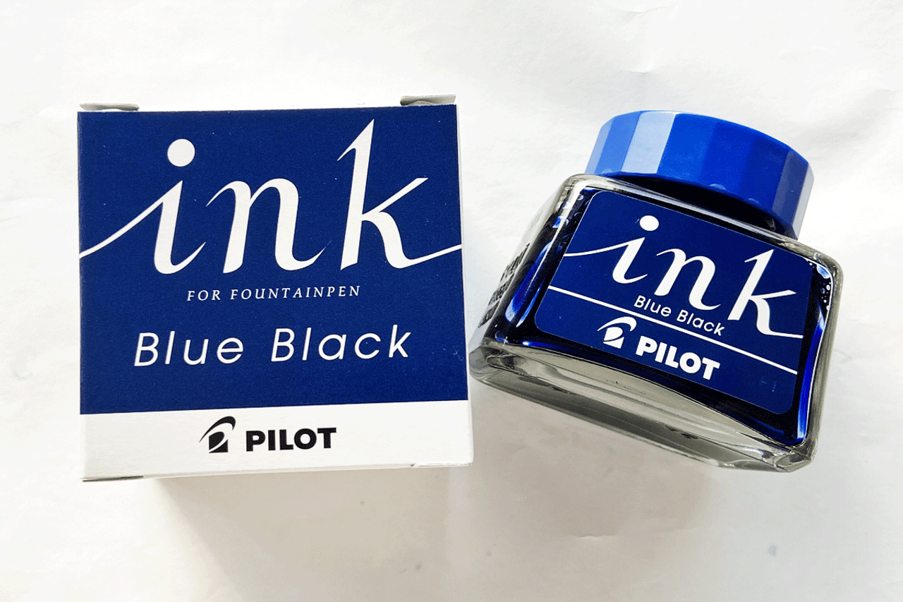 Pilot Fountain Pen Ink 30ml Blue Black