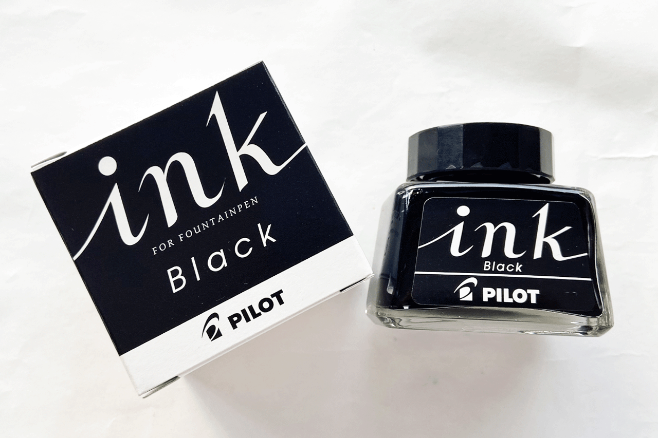 Pilot Fountain Pen Ink 30ml Black