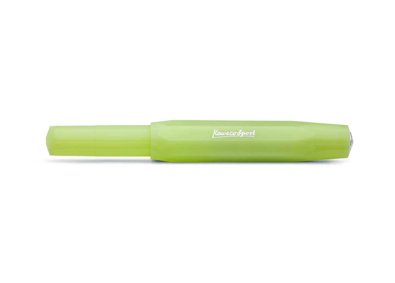 Kaweco Frosted Sport Fine Lime Rollerball Pen