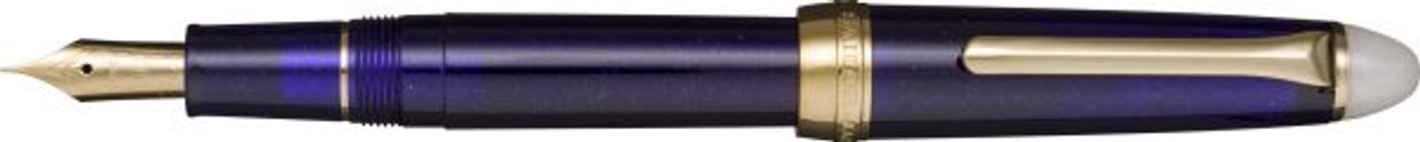 Sailor Shikiori Tsuyuko no Yonaga Navy Blue Fountain Pen Fine Nib