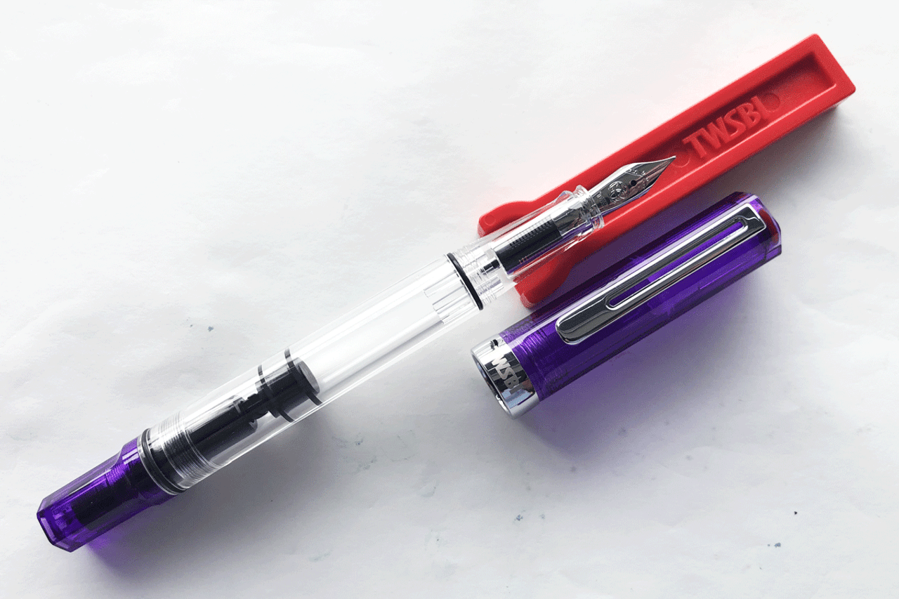 TWSBI Eco Transparent Purple Fountain Pen TWSBI Eco Transparent Purple Fountain Pen