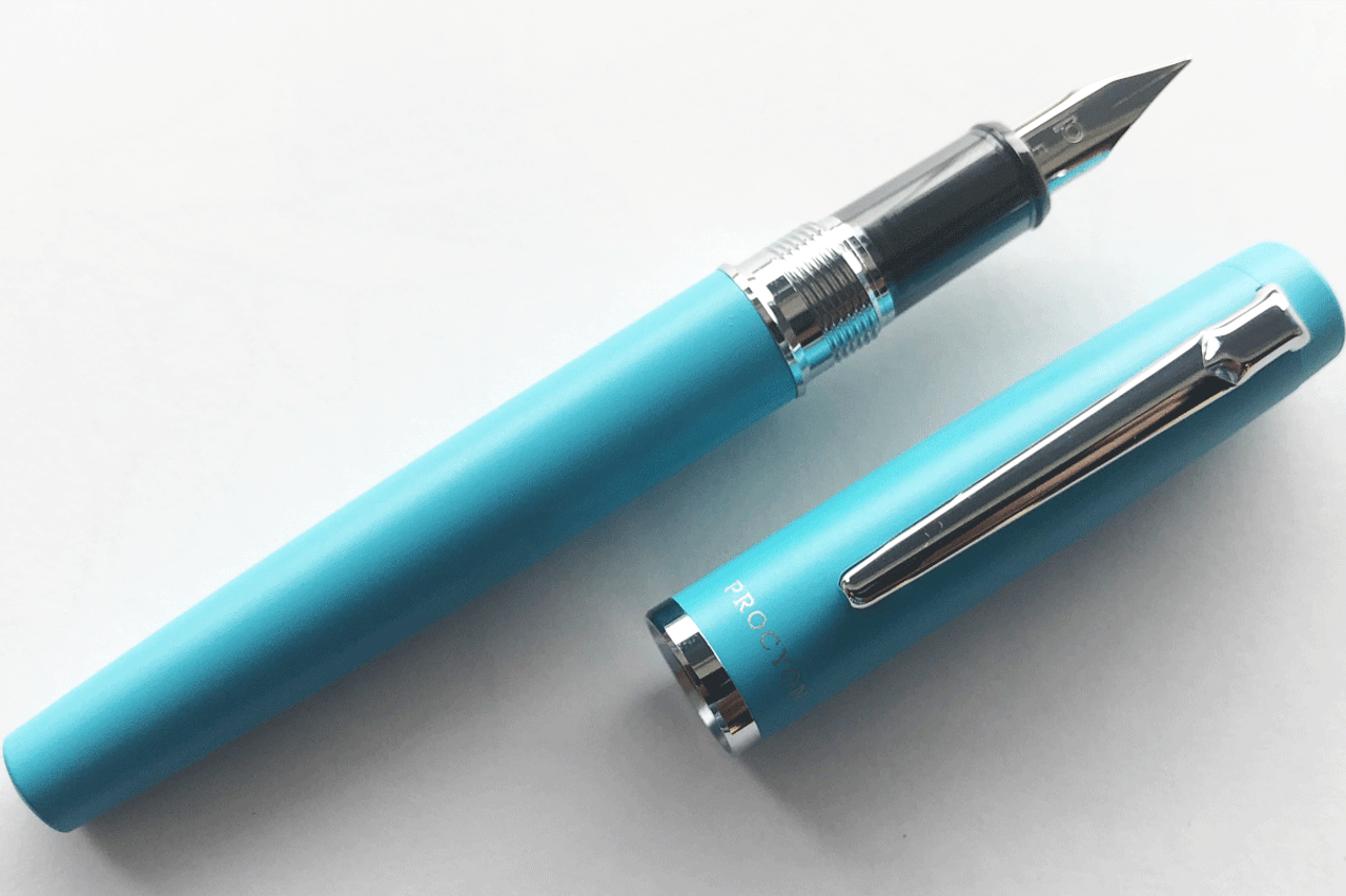 Platinum Procyon Turquoise Blue Fountain Pen