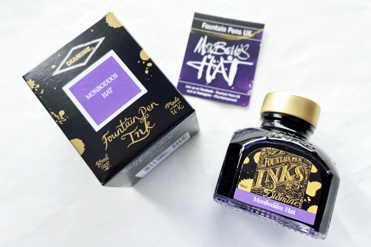 Diamine Monboddo's Hat Fountain Pen 80ml Bottle Ink