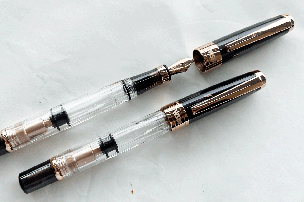 TWSBI Limited Edition Diamond 580 Smoke Rose Gold II Fountain Pen