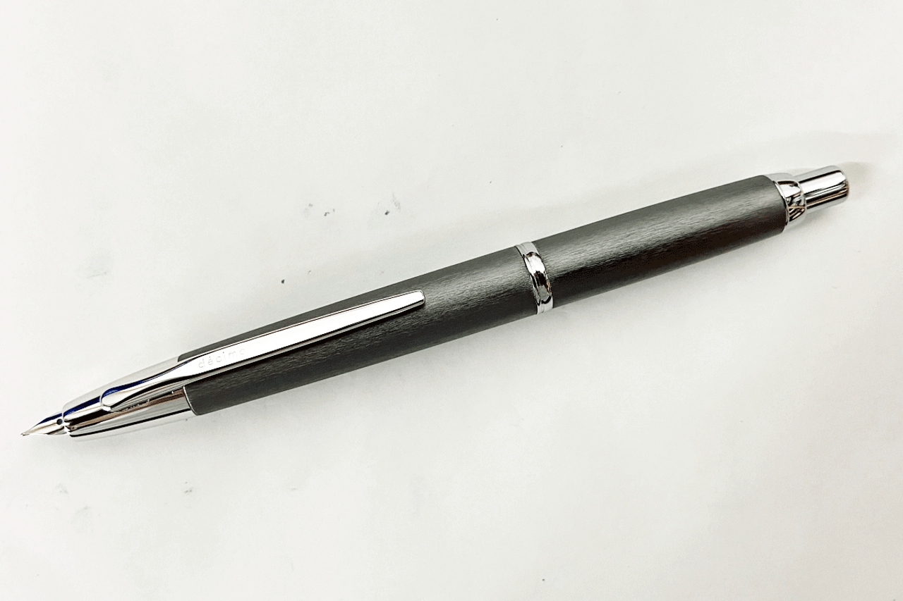 Pilot Decimo Vanishing Grey 2nd Special Edition Fountain Pen with 18K Medium Nib