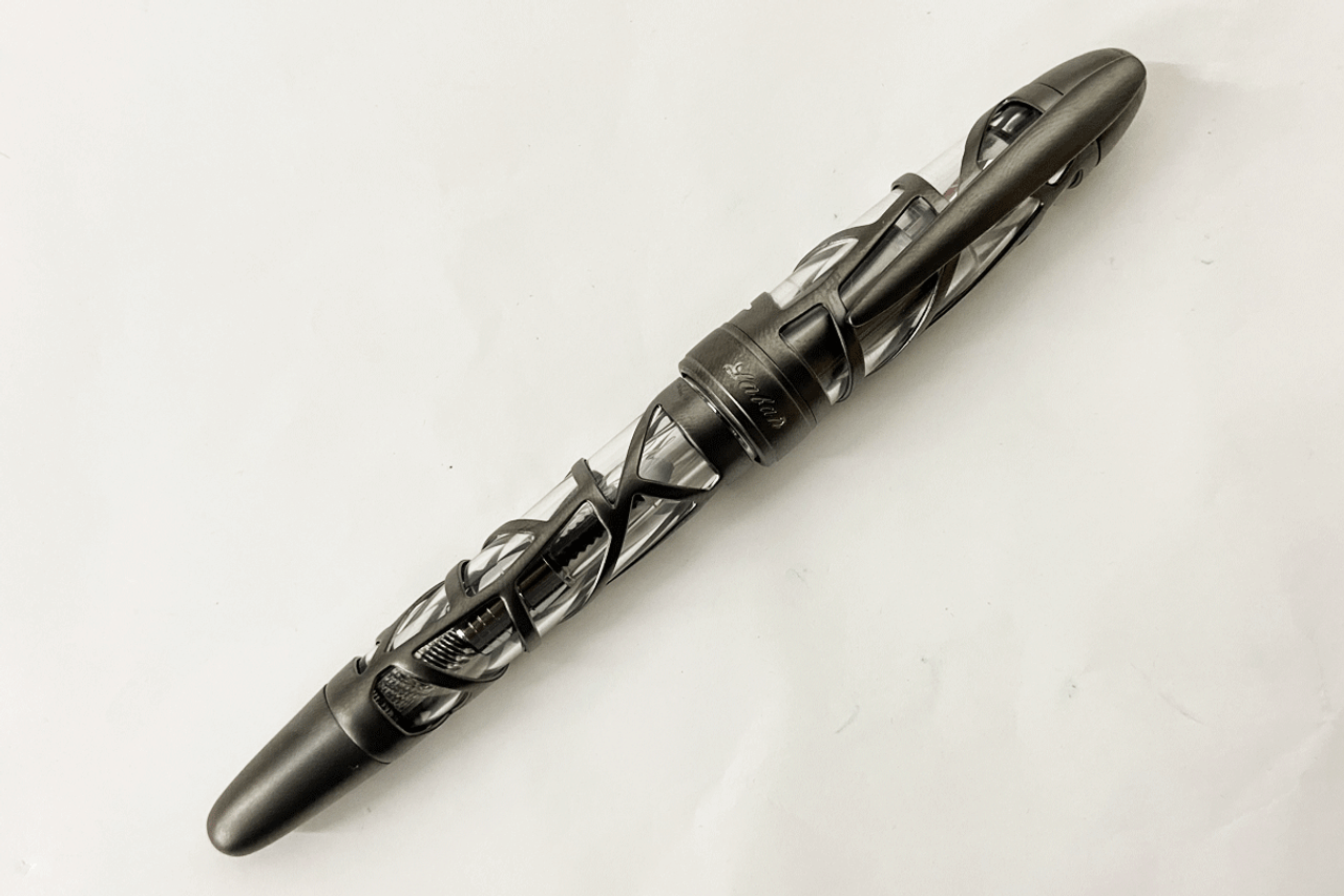 Laban Skeleton Gunmetal Fountain Pen