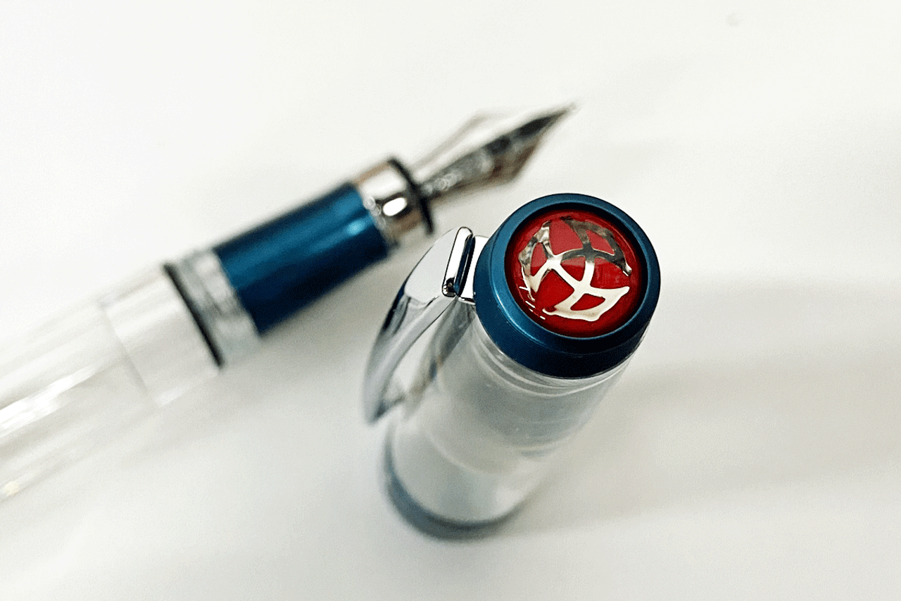 TWSBI Limited Edition Diamond 580 ALR Prussian Blue Fountain Pen TWSBI Limited Edition Diamond 580 ALR Prussian Blue Fountain Pen