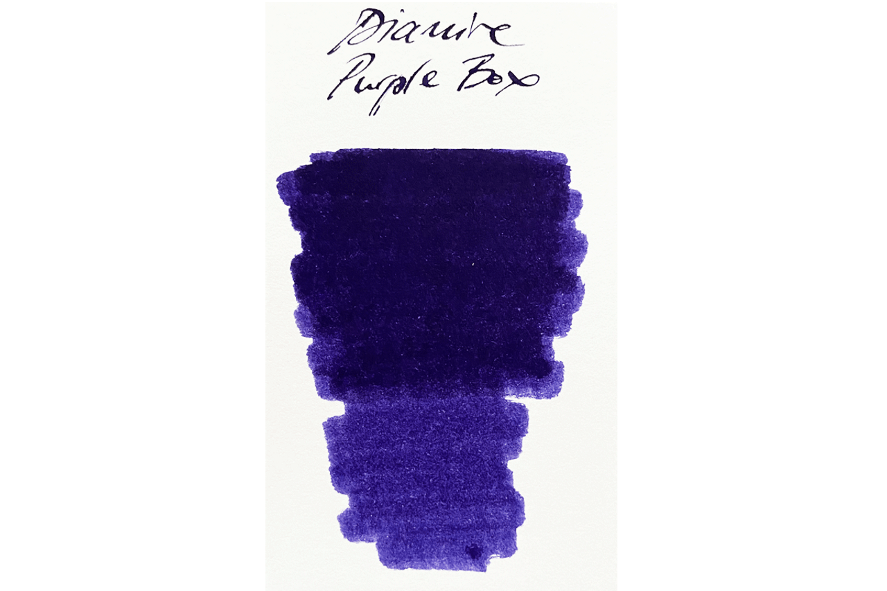 Diamine Purple Bow Fountain Pen Blue Edition 50ml Bottle Ink