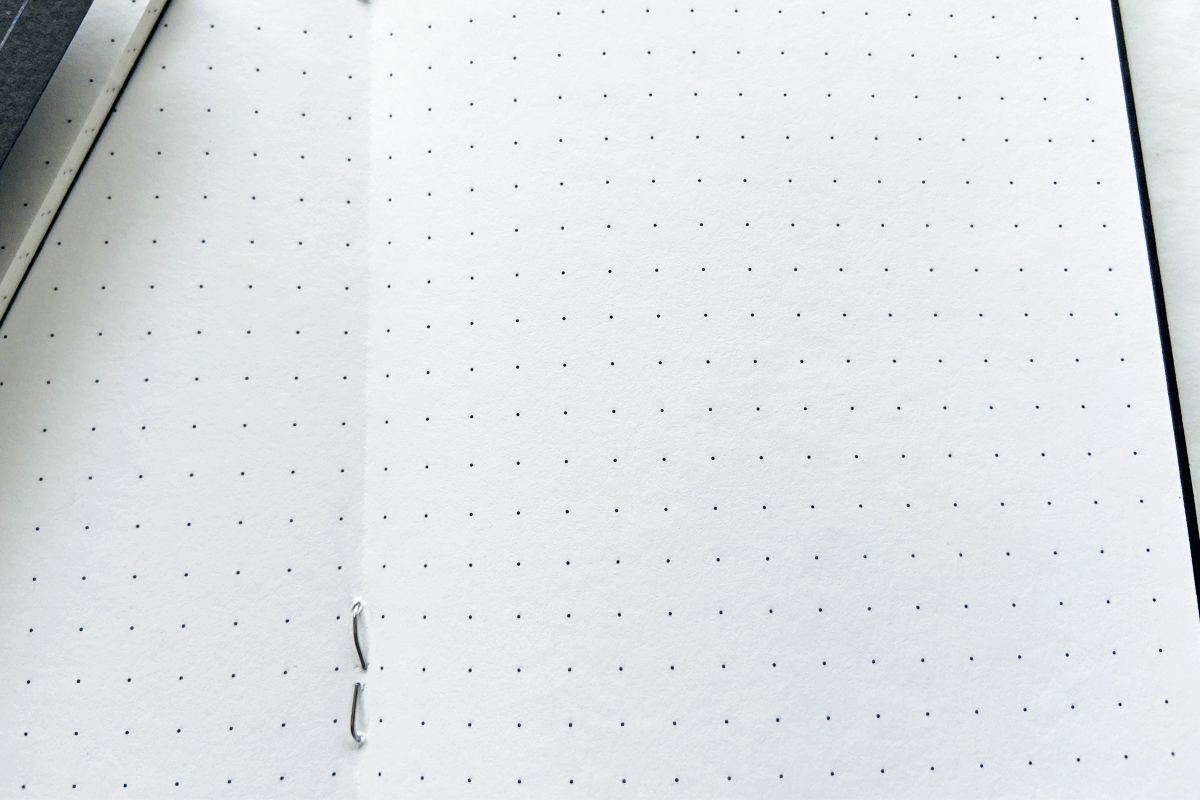 Livenotes TN Mini Passport Notebook Insert Refill Dot Grid w/ 68gsm  White Tomoe River Paper By PenGallery