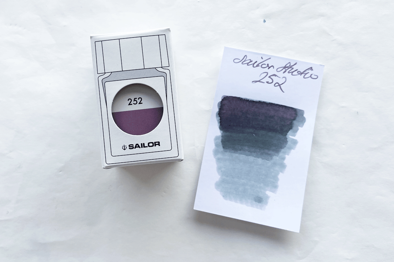 Sailor Ink Studio Fountain Pen 20ml 252 Bottle Ink