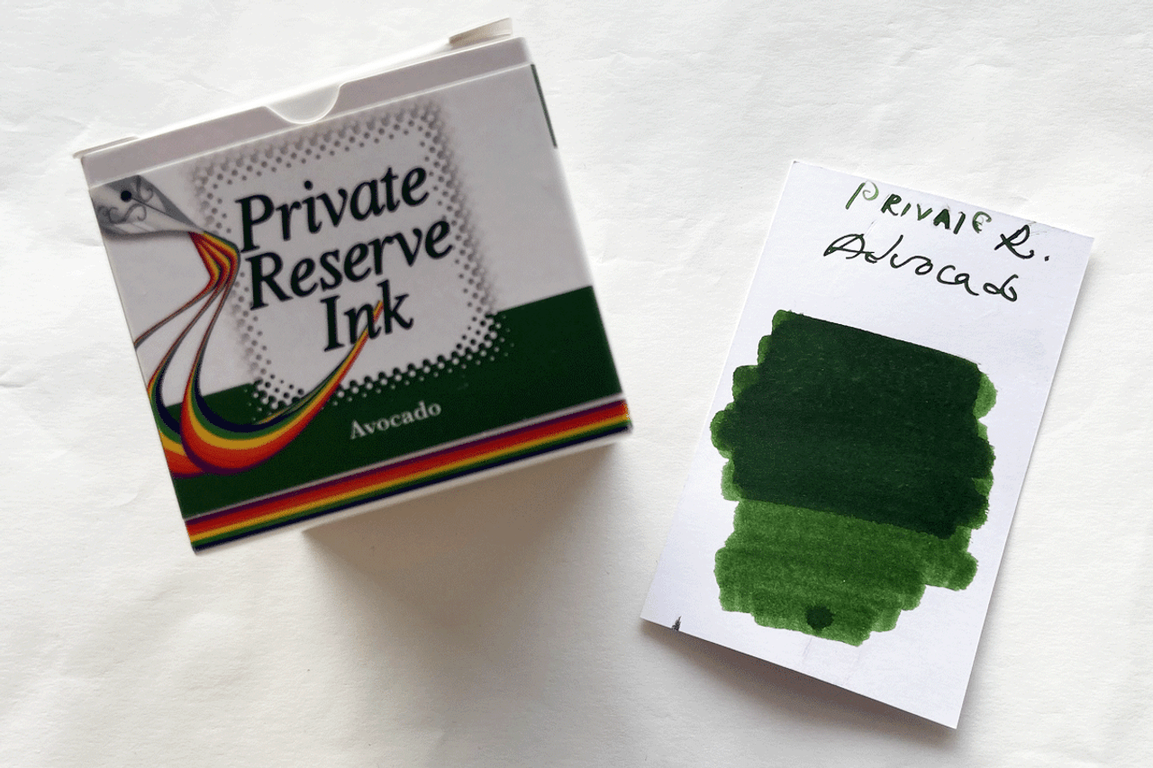 Private Reserve Fountain Pen 60ml Bottle Ink Avocado 