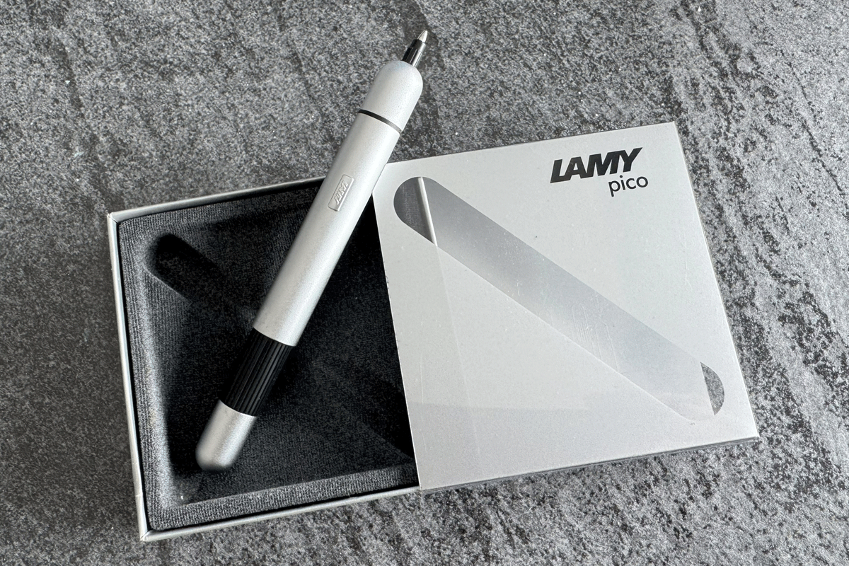 Lamy Pico Matt Chromium Ballpoint Pen
