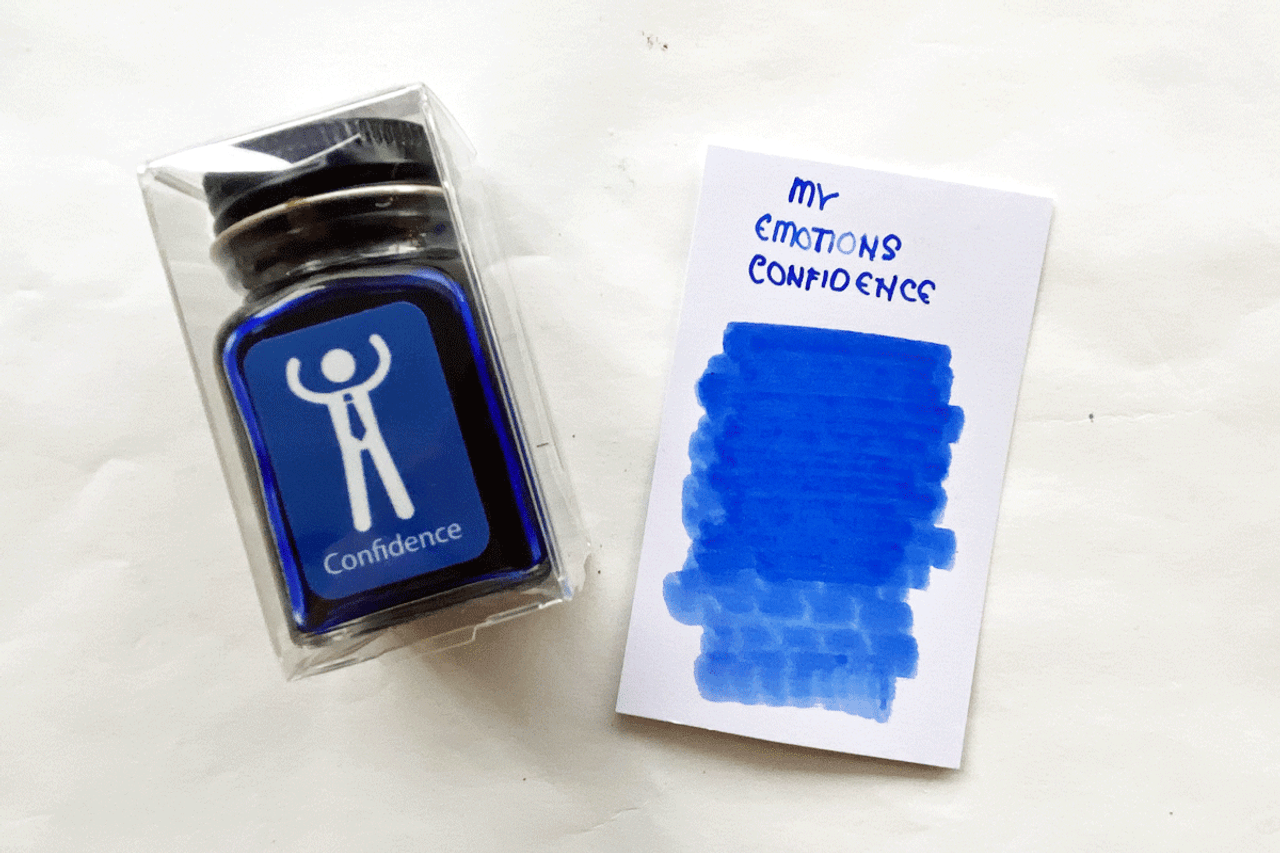 Monteverde Fountain Pen 30ml Bottle Ink Emotion Confidence