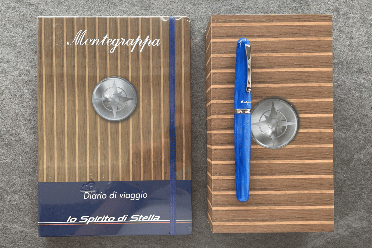 Montegrappa Lo Spirito di Stella Ocean Special Edition Fountain Pen Medium Nib