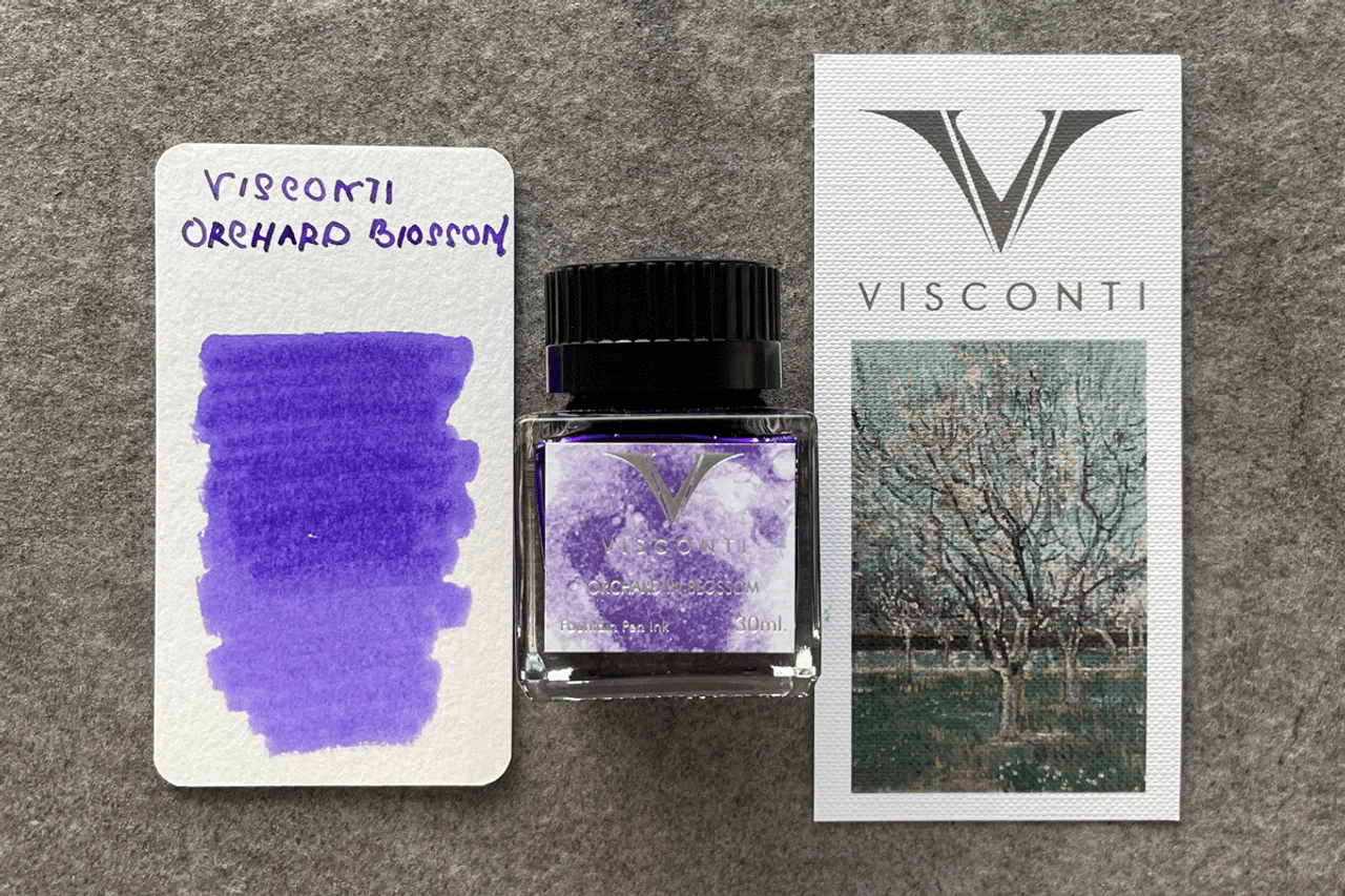 Visconti Van Gogh Orchard In Blossom Fountain Pen Gift Set Medium Nib