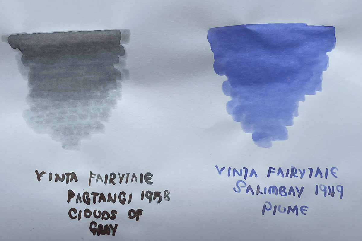 Vinta Fairytale Clouds of Gray [Pagtangi 1958] Fountain Pen 30ml Bottle Ink 