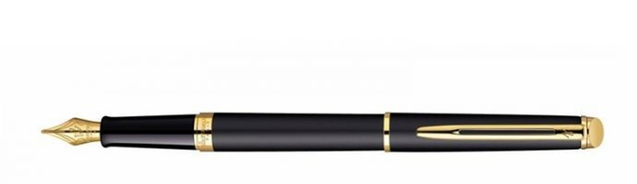 Waterman Hemisphere Glossy Black GT Fountain Pen