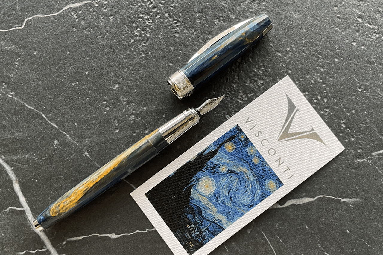 Visconti Van Gogh Starry Night Fountain Pen Gift Set