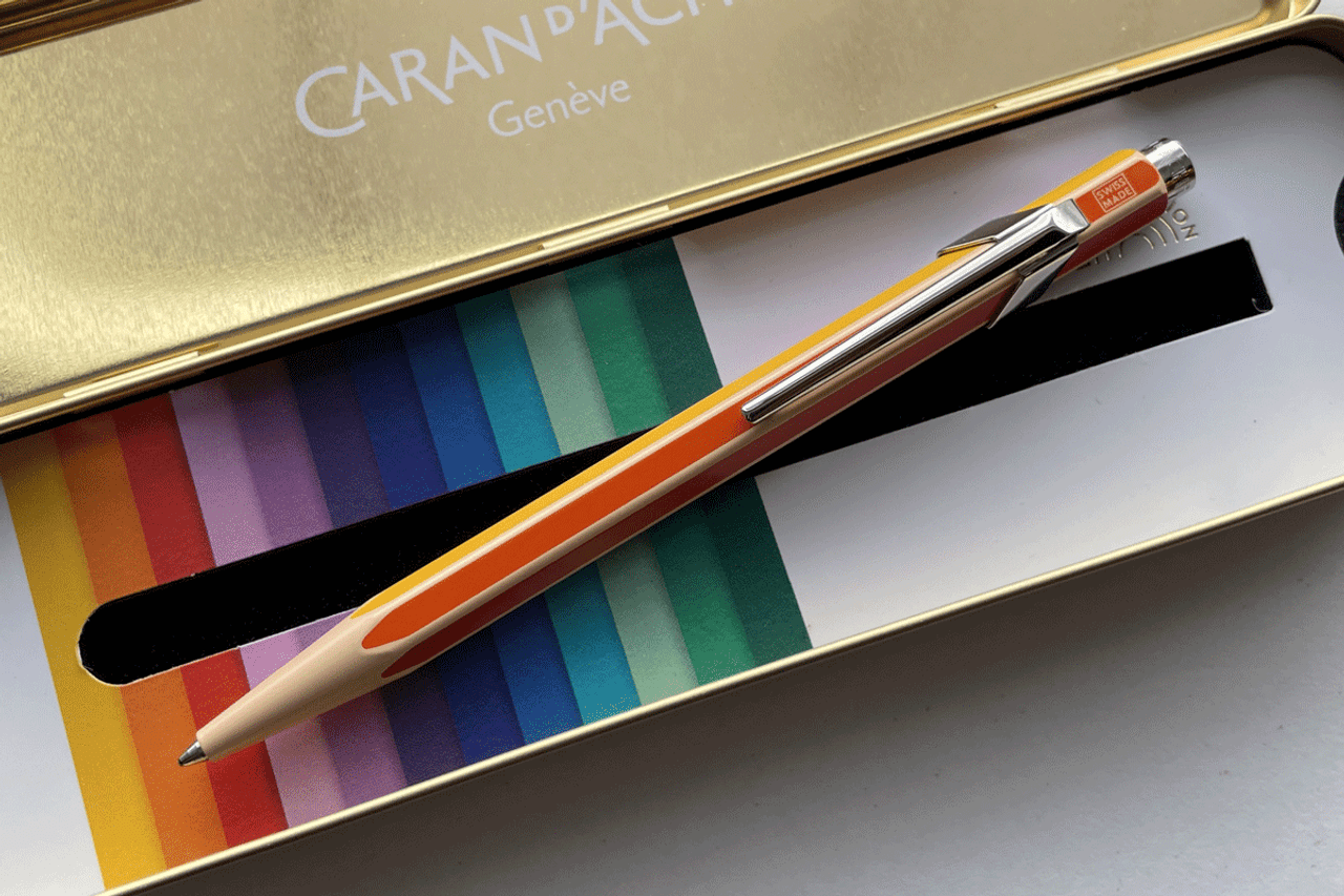 Caran D'Ache 849 Color Treasure Warm Rainbow Limited Edition Ballpoint Pen