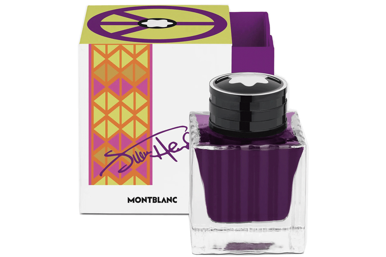 Montblanc Fountain Pen Jimi Hendrix Purple 50ml Bottle Ink