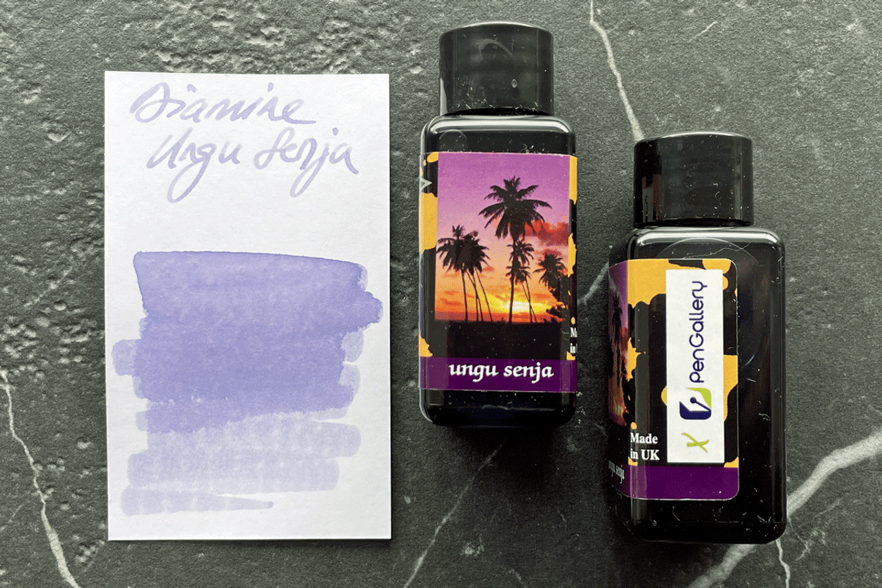 Diamine X PenGallery Ungu Senja Fountain Pen 30ml Bottle Ink