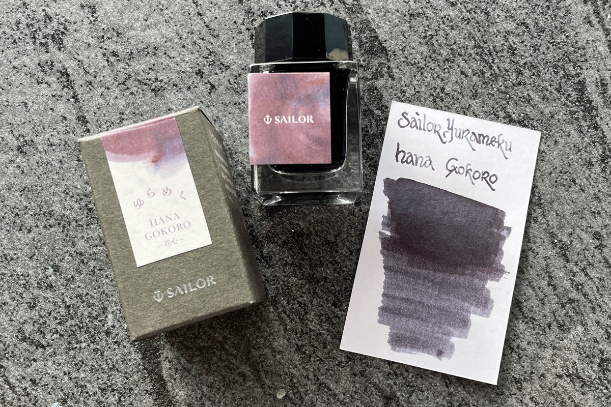 Sailor Yurameku 2nd Ed Hana Gokoro Fountain Pen 20ml Bottle Ink