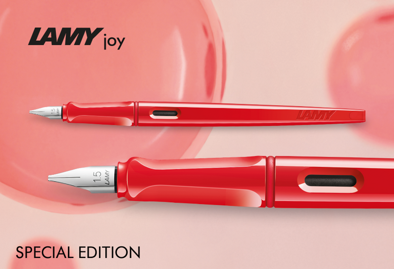 Lamy Joy Calligraphy Strawberry Special Edition Fountain Pen 1.5mm