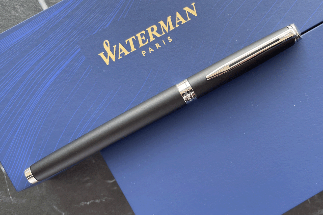 Waterman Hemisphere Matte Black CT Rollerball Pen