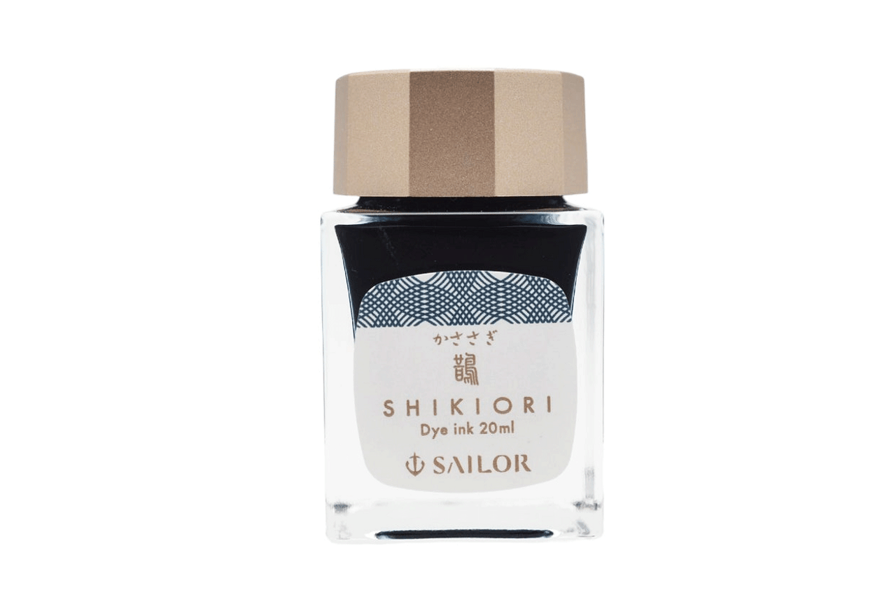 Sailor Fountain Pen 20ml Shikiori  Bottle Ink Kasasagi