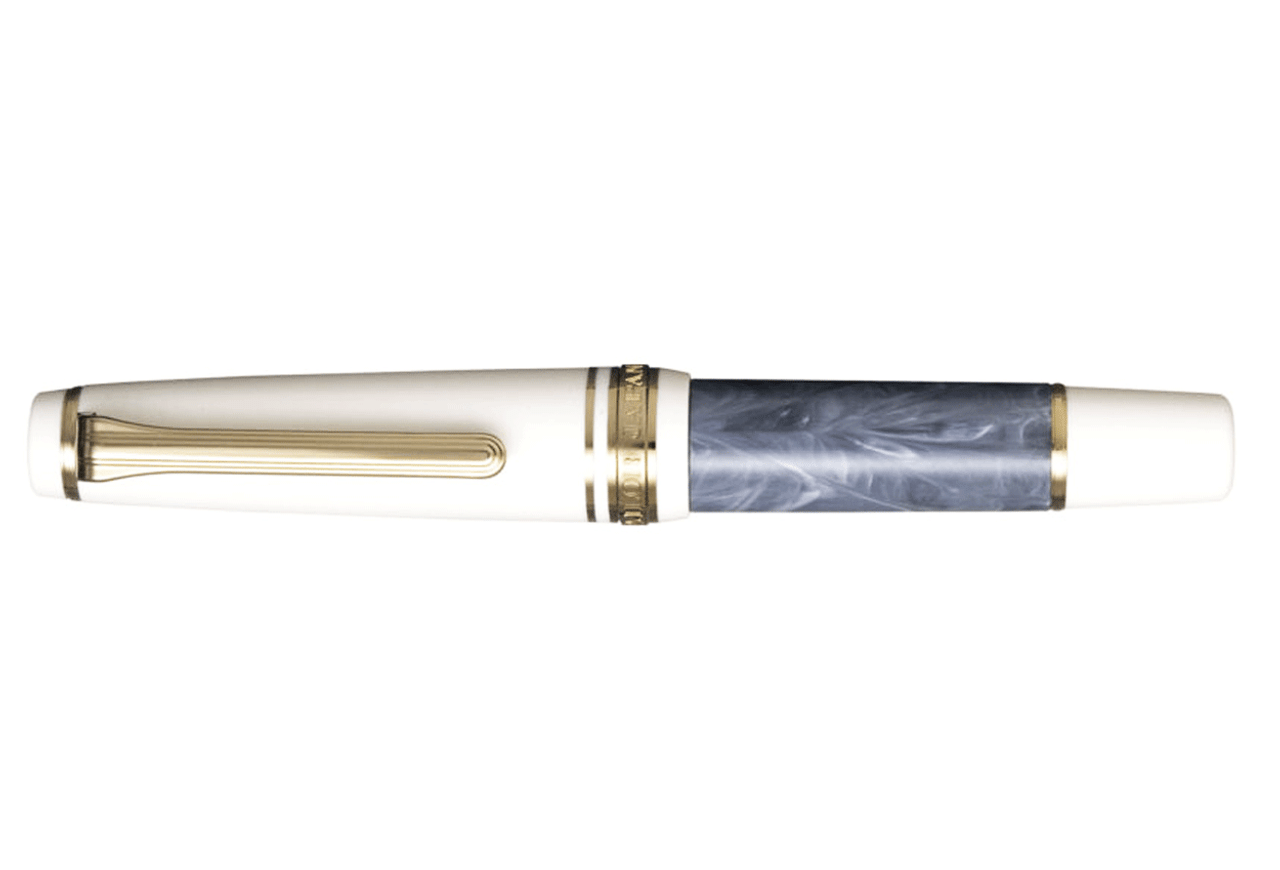 Sailor Professional Gear Slim Mini Rencontre Gris Fer Fountain Pen Medium Fine Nib