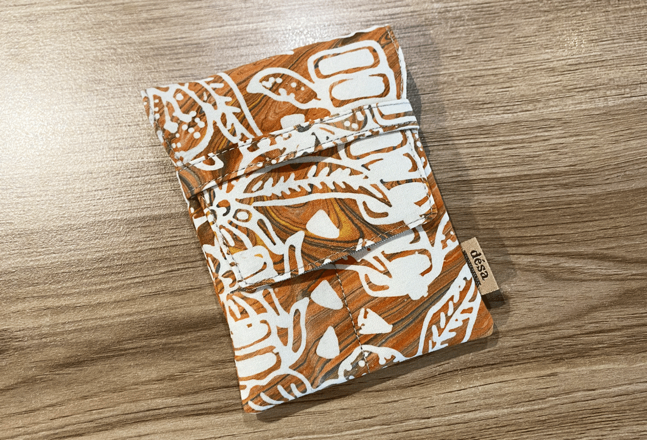 Desa Heritage Batik Textile Pencase for Kaweco Two Pen By Design D