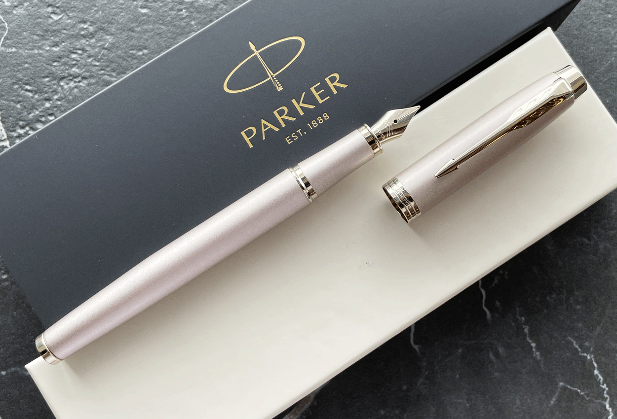 Parker IM Monochrome Champagne Fountain Pen