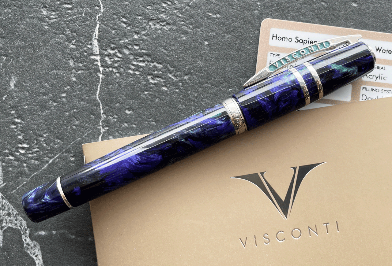 Visconti Homo Sapiens Earth Origins Water Limited Edition Fountain Pen Medium